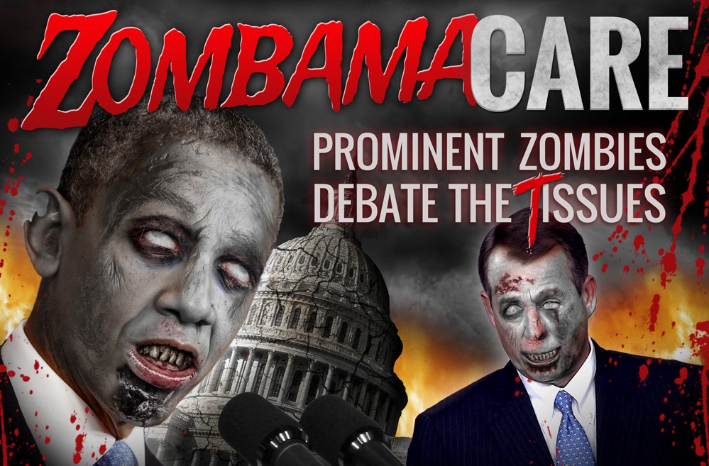 ZobamaCare: Prominent Zombies Debate the Tissues