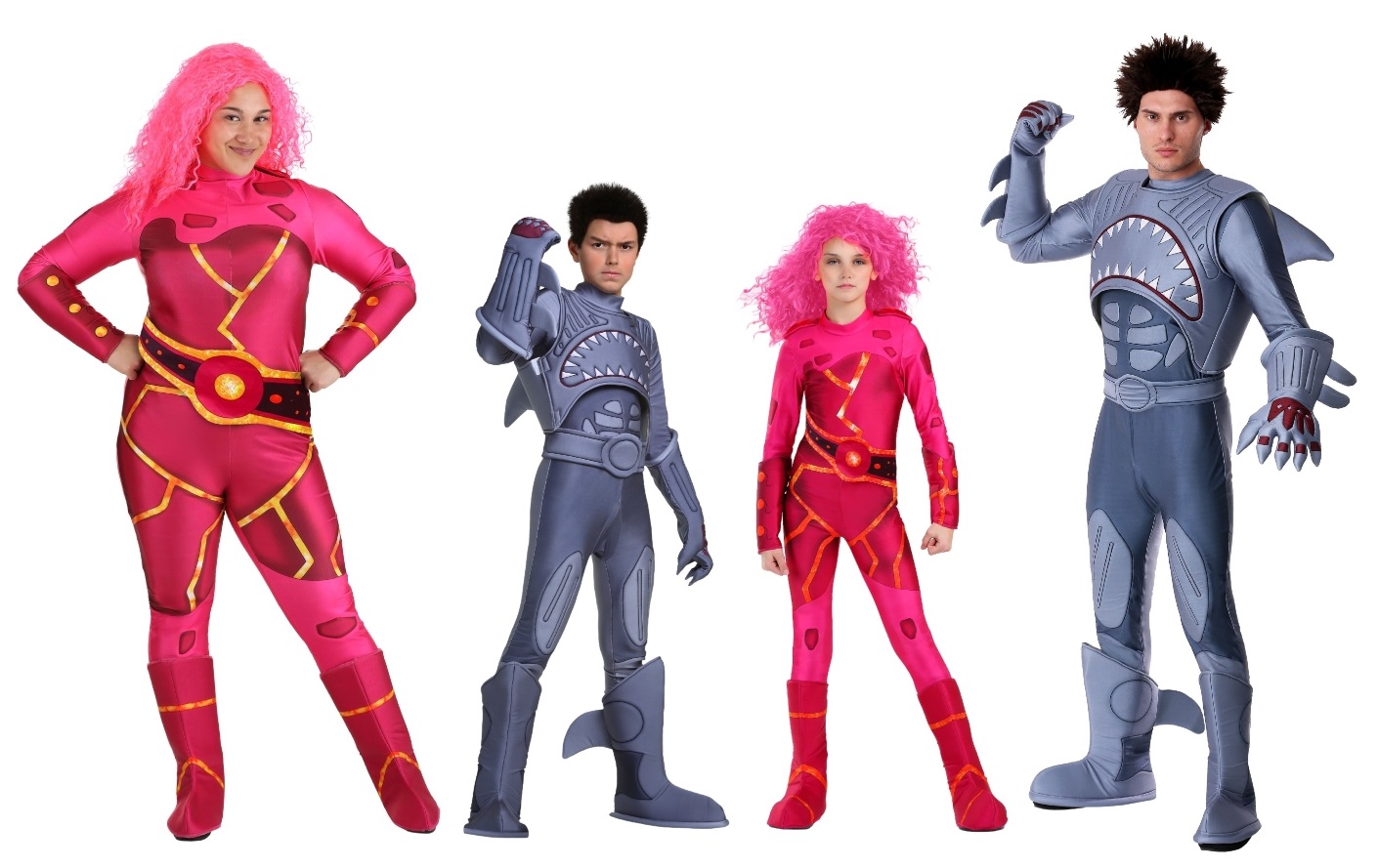 Sharkboy and Lavagirl Costumes