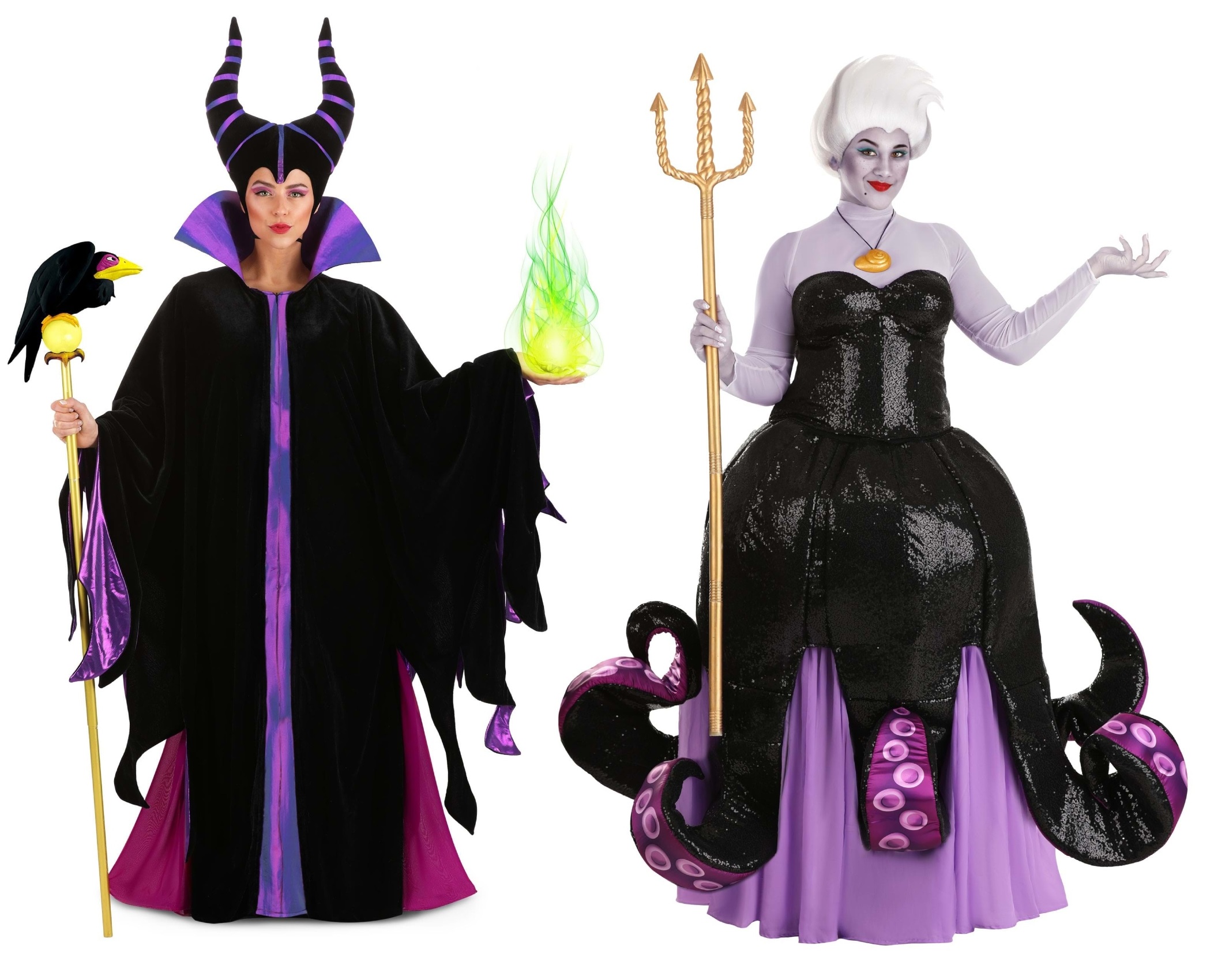 Maleficent and Ursula Costumes