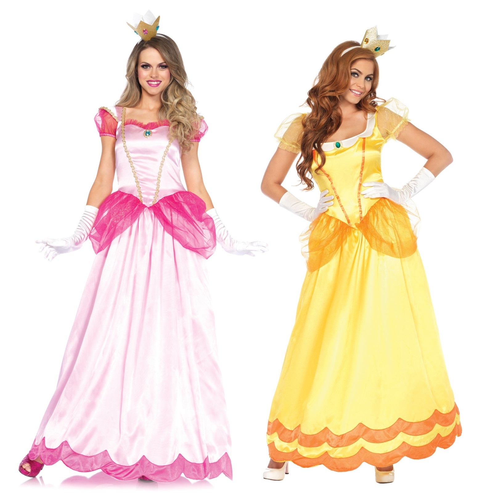 Princess Peach and Daisy Costumes