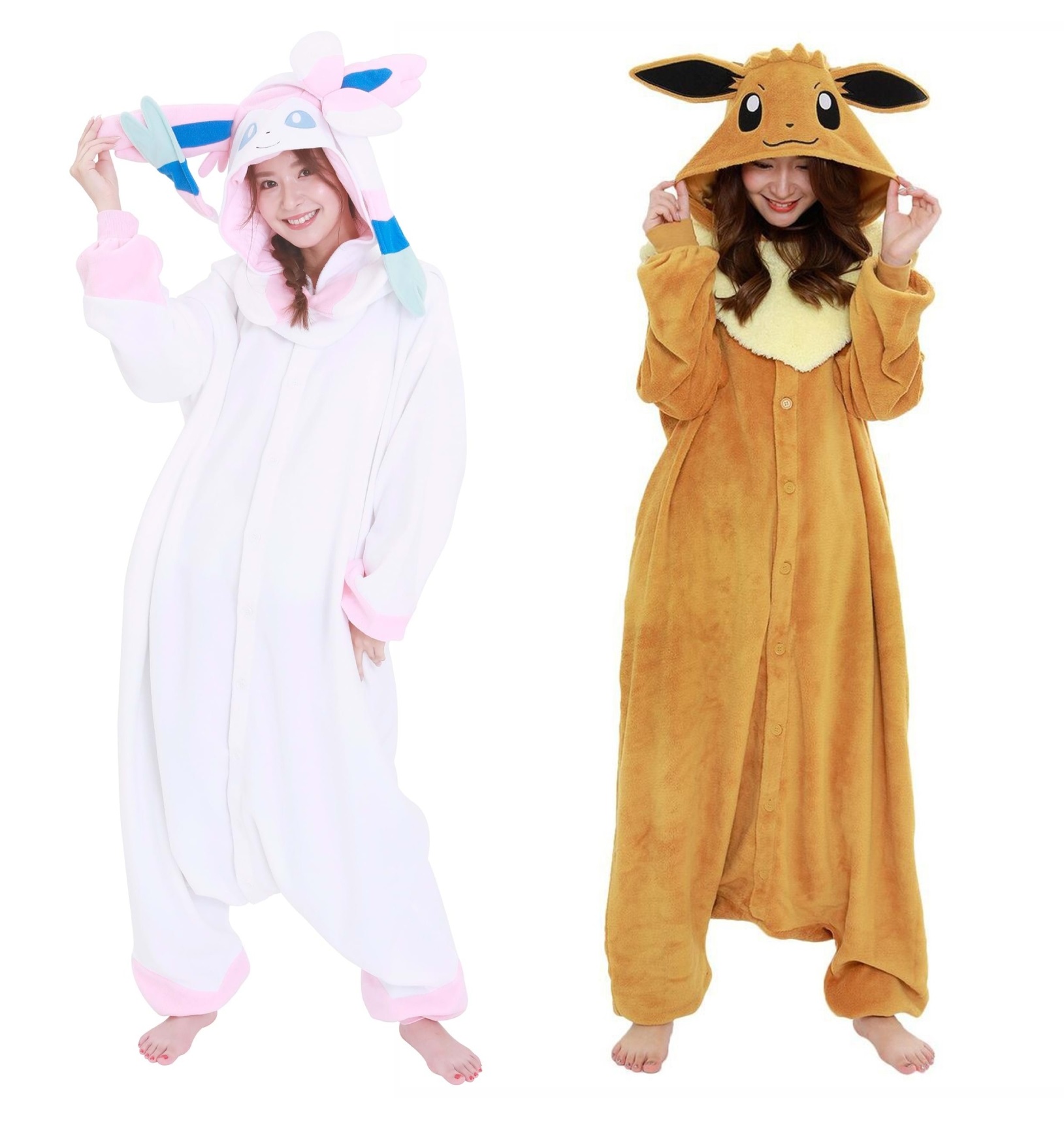 Sylveon and Eevee Costumes