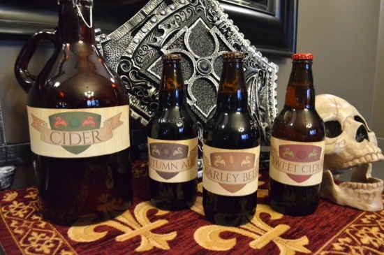 Game of Thrones Beer Label Printables