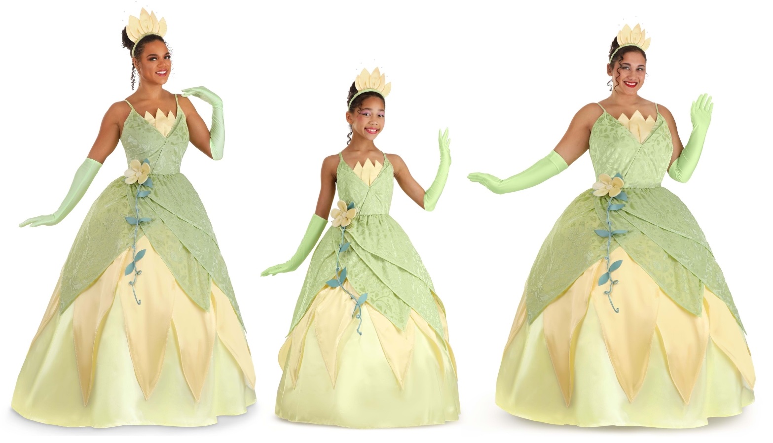 Princess Tiana Costumes