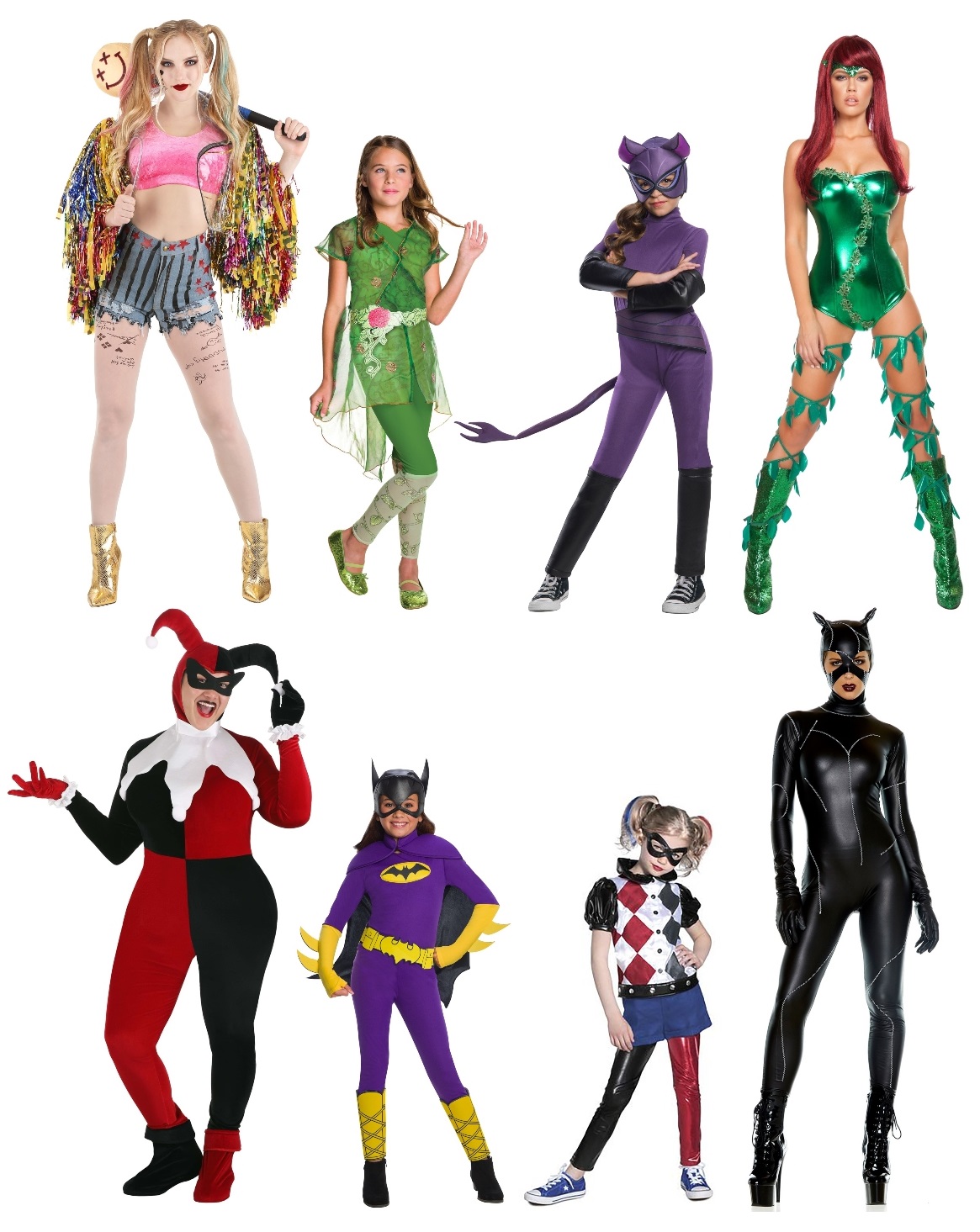 birds of prey costumes