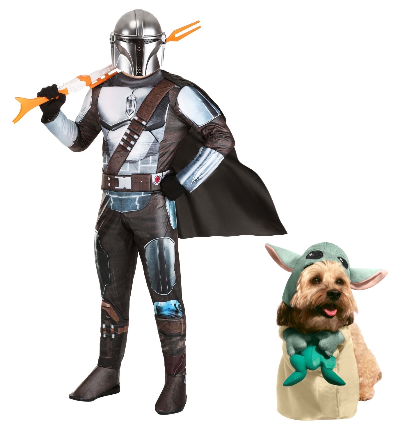 Mandalorian Costumes for Pets and People