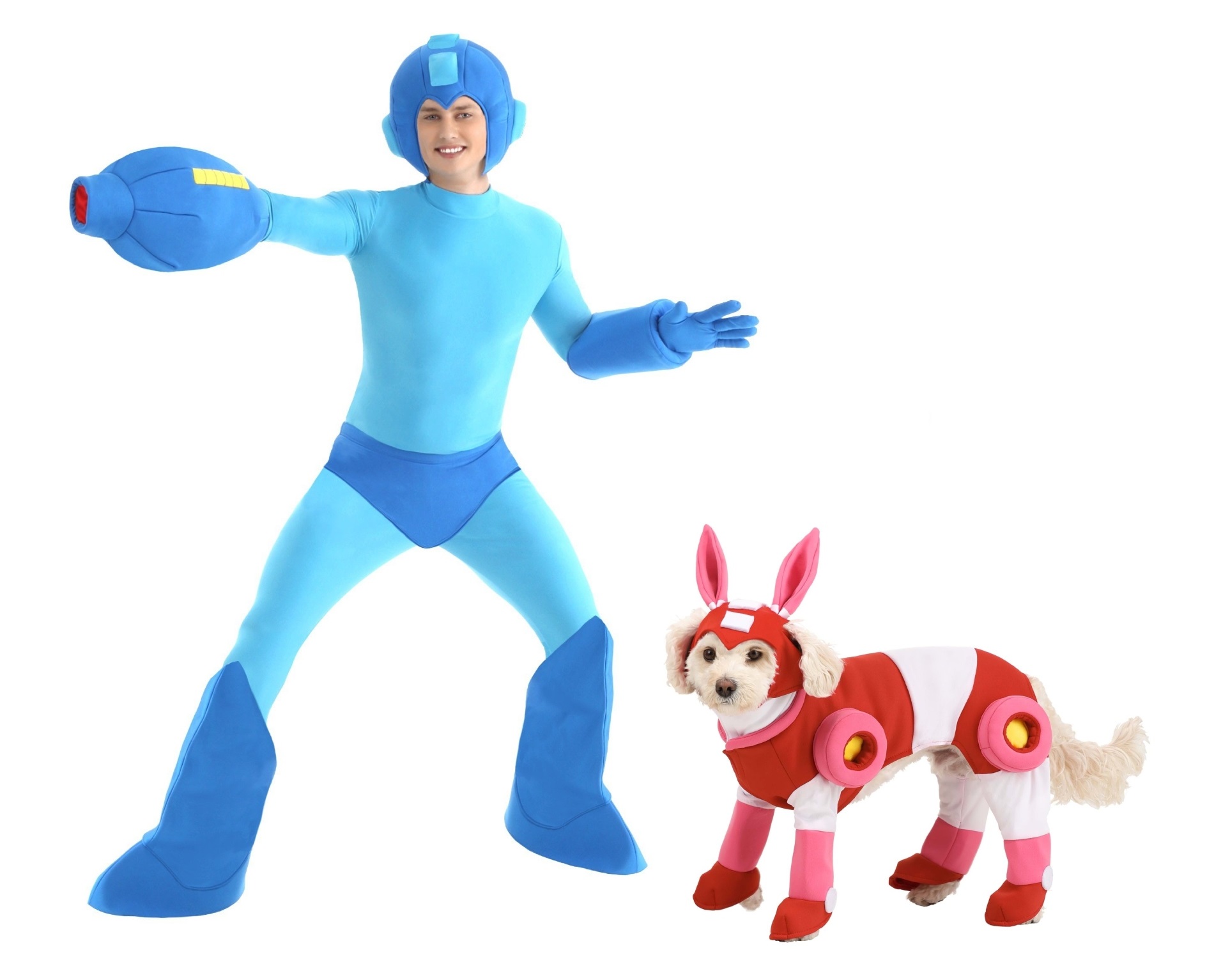 Mega Man Costumes for Pets and People