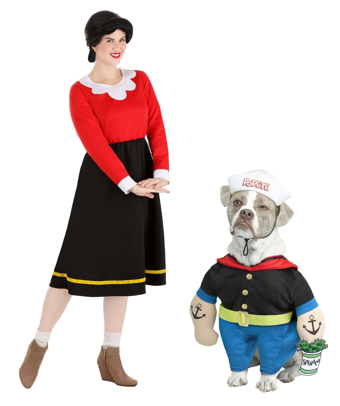 Popeye Costumes for Pets and People