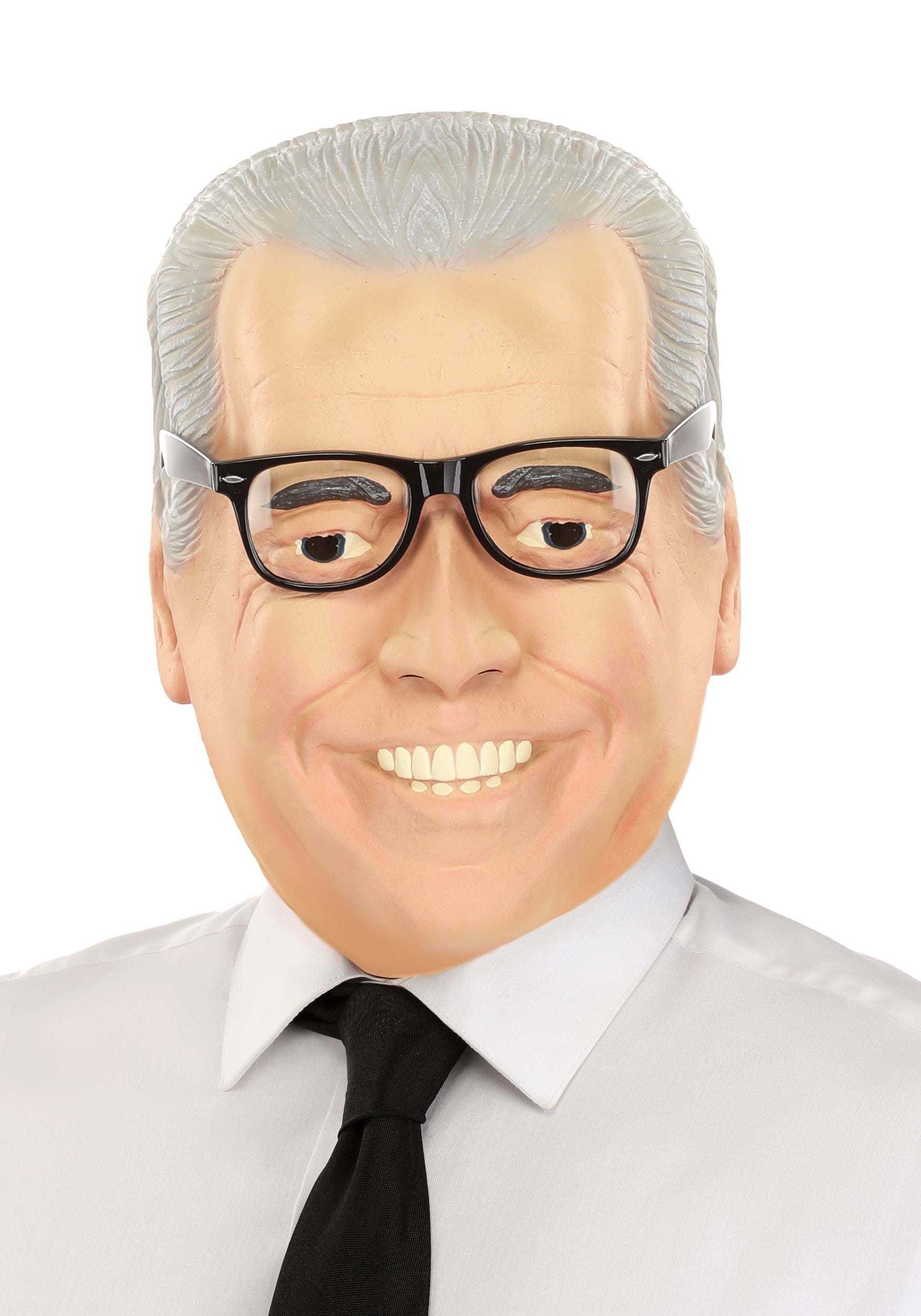 Joe Biden mask + black glasses = Tim Walz