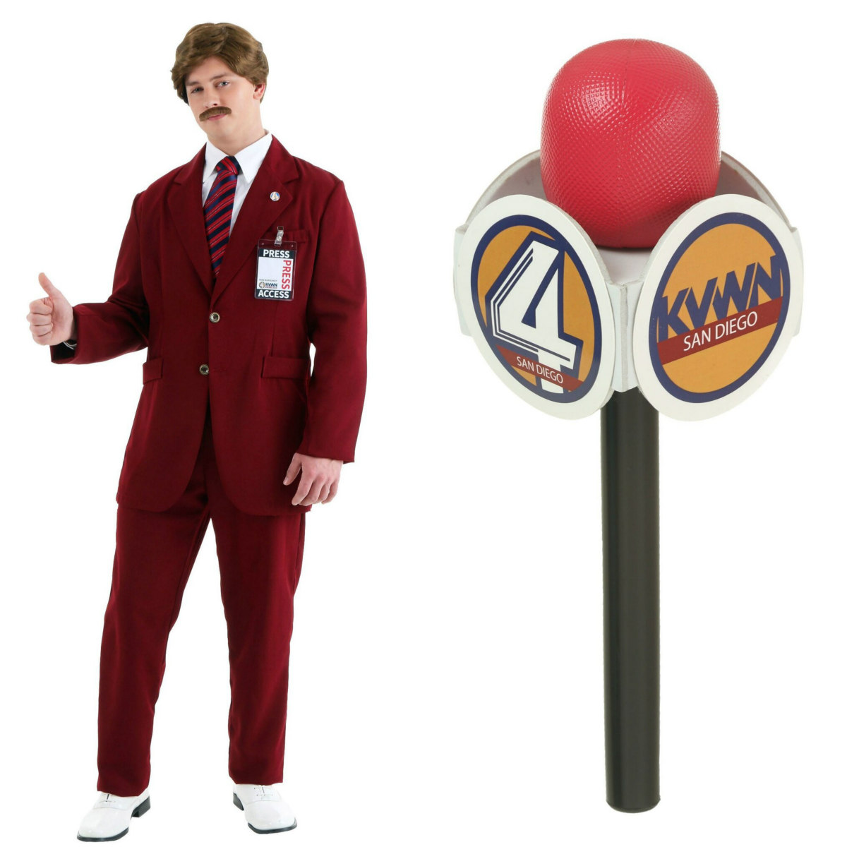 Ron Burgundy Costumes