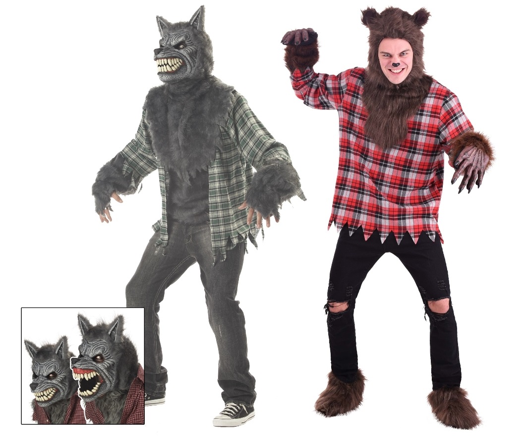 Lycan Coat Werewolf Vampire Blade Trench Fancy Dress Up Halloween Adult Costume 