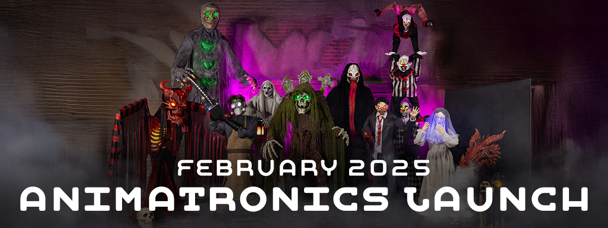 HalloweenCostumes.com February 2025 Animatronics Launch