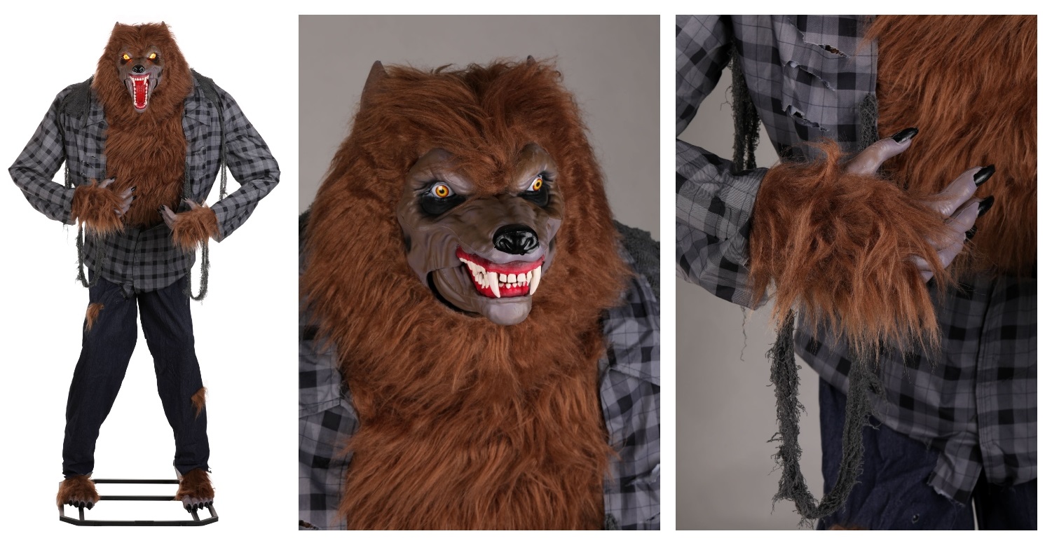 Howling Werewolf Animatronic