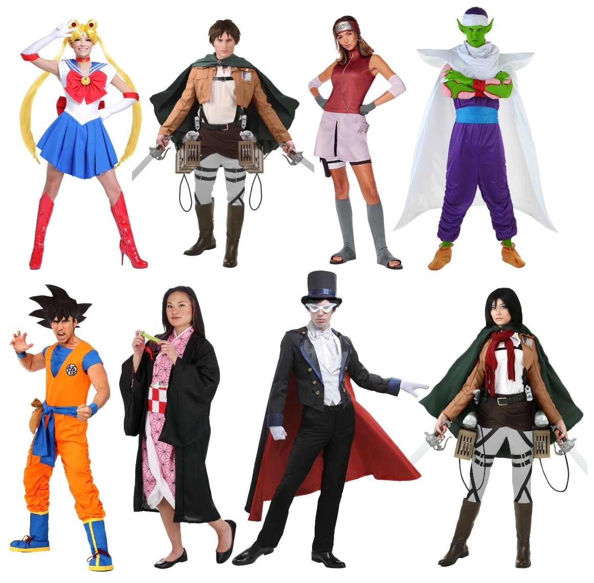 Anime Cosplay Costumes