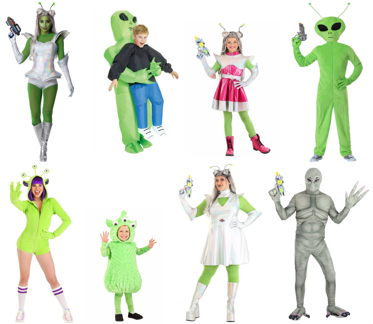 Alien Costumes for Adults and Kids