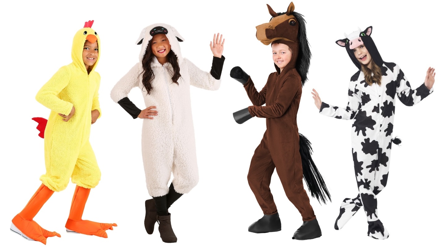 Kids' Farm Animal Costumes