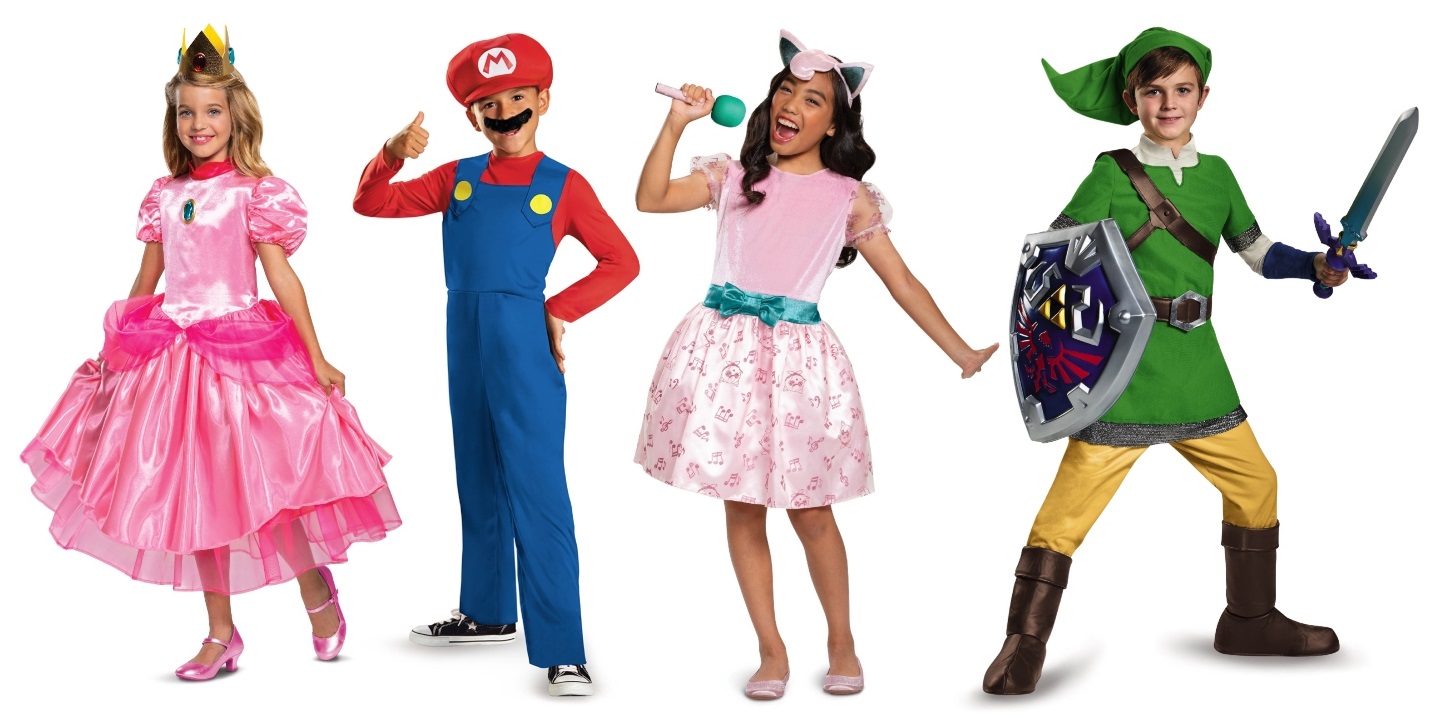 Kids' Nintendo Costumes