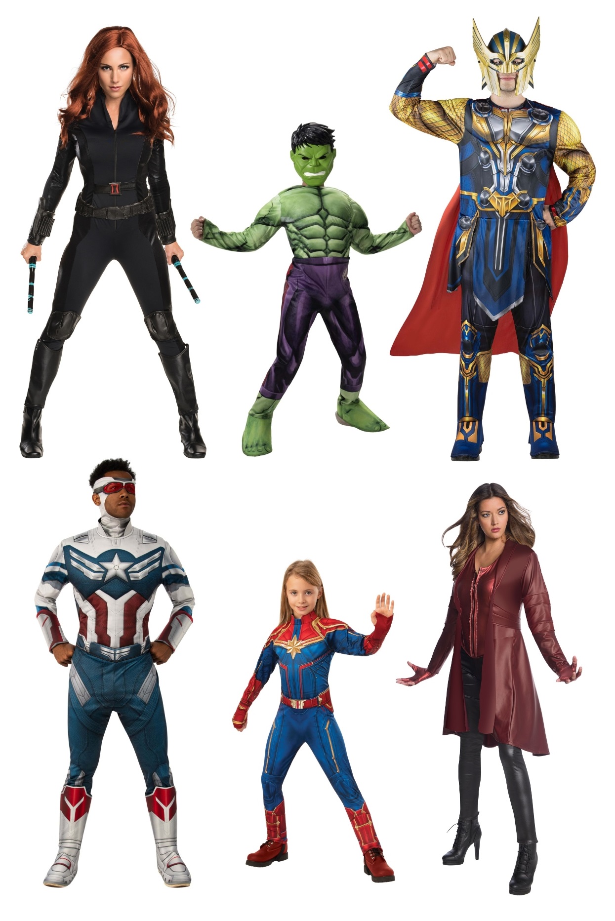 Group Avengers Costumes