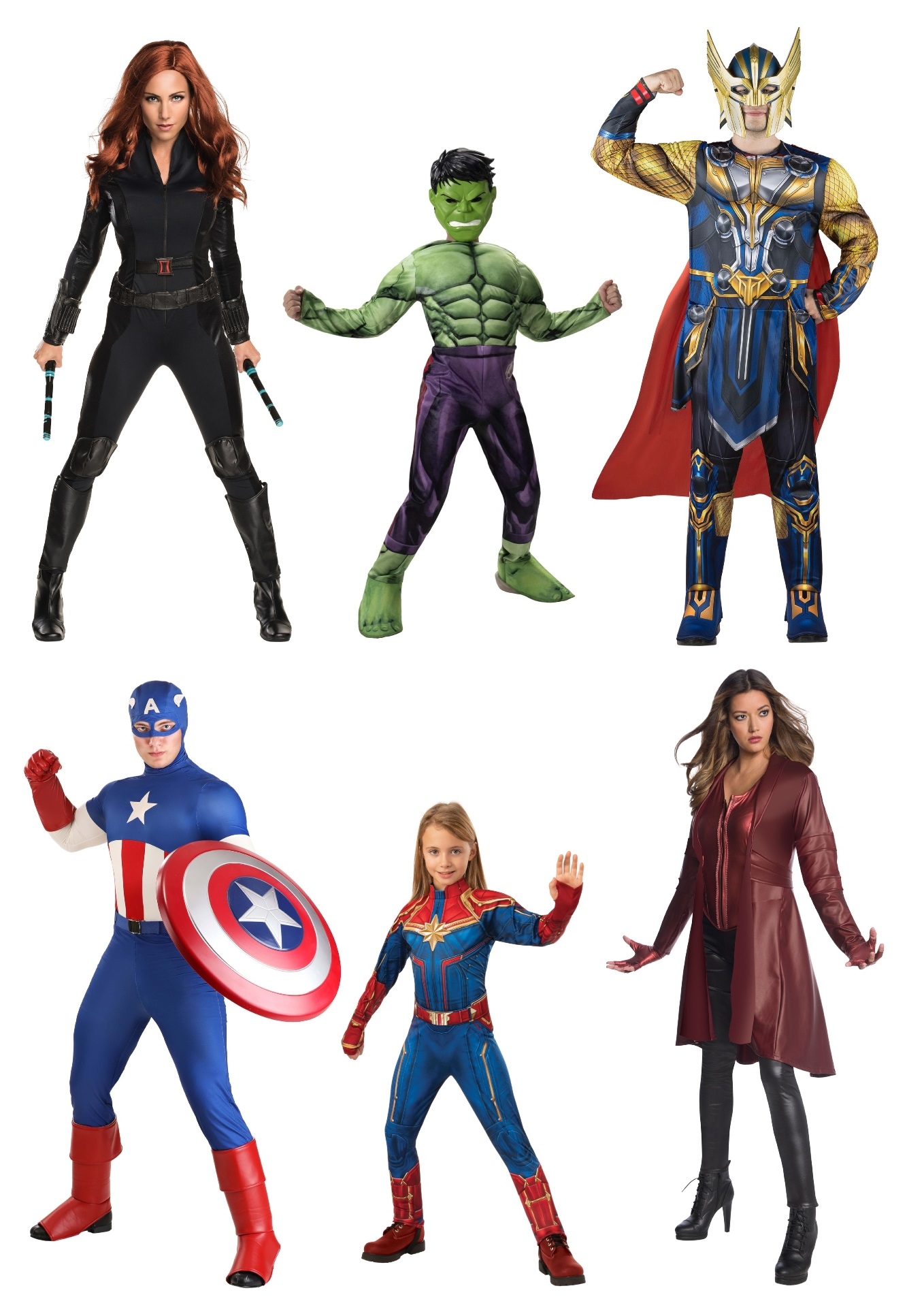 Group Avengers Costumes