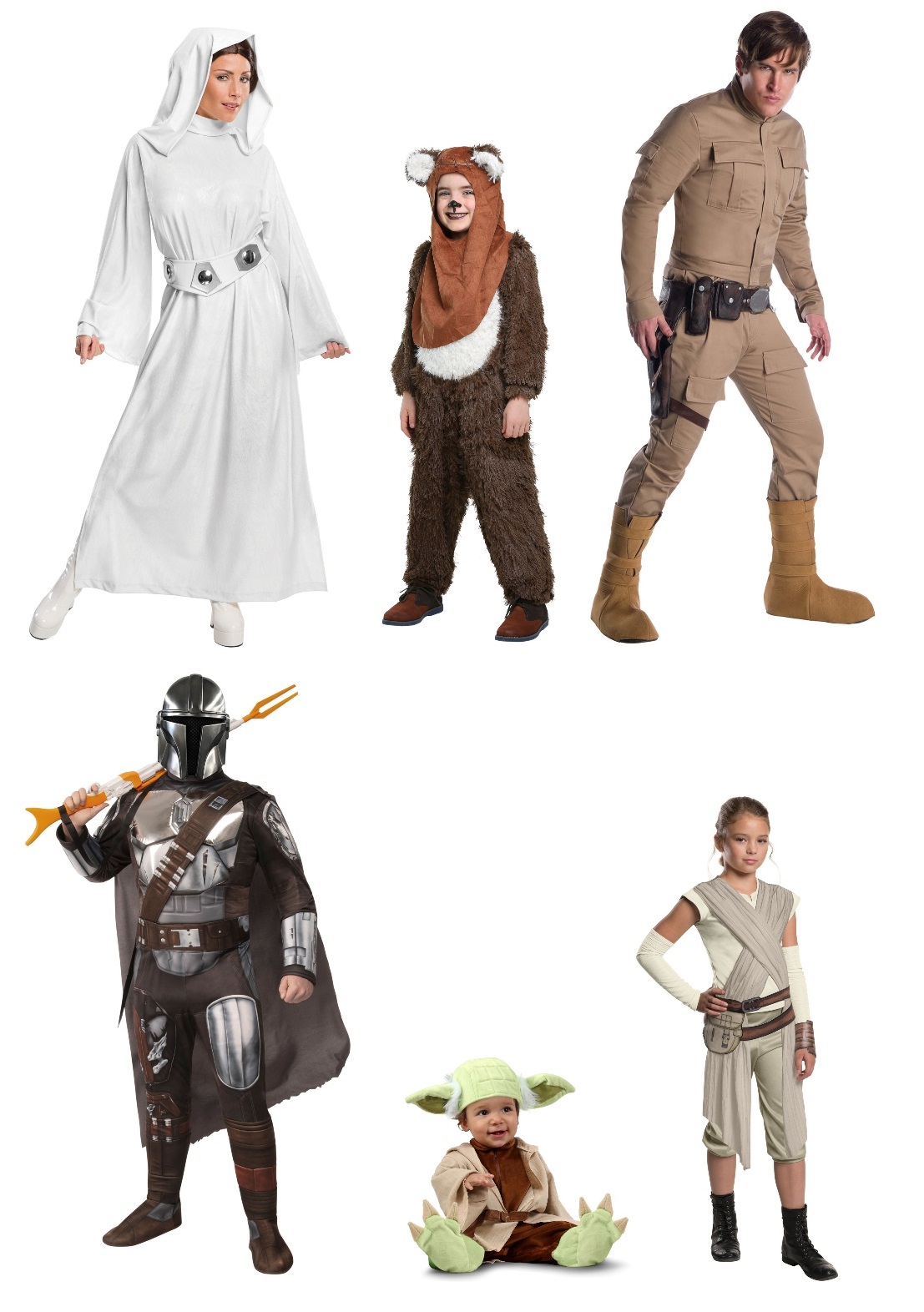 6 Costumes
