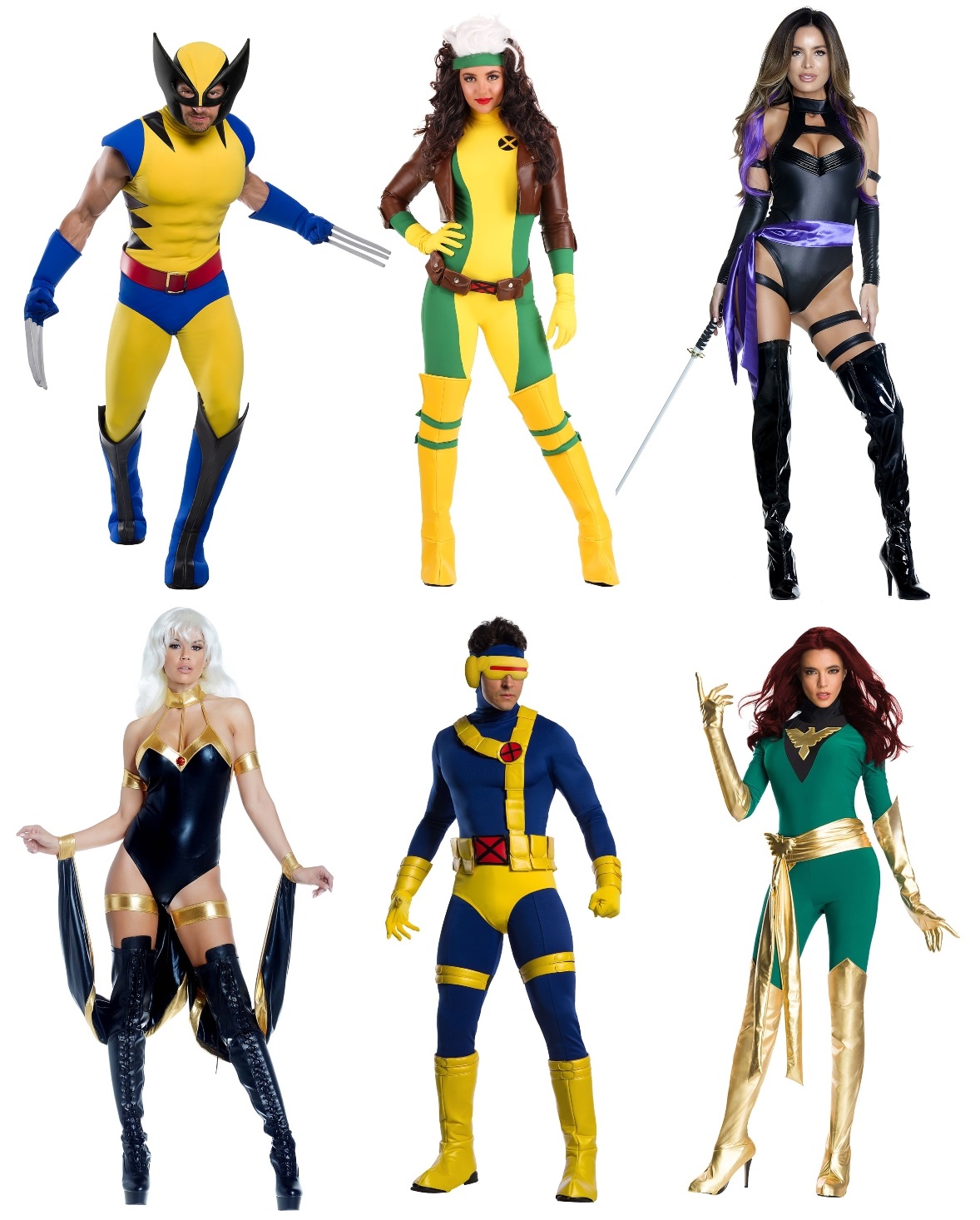 Group X-Men Costumes