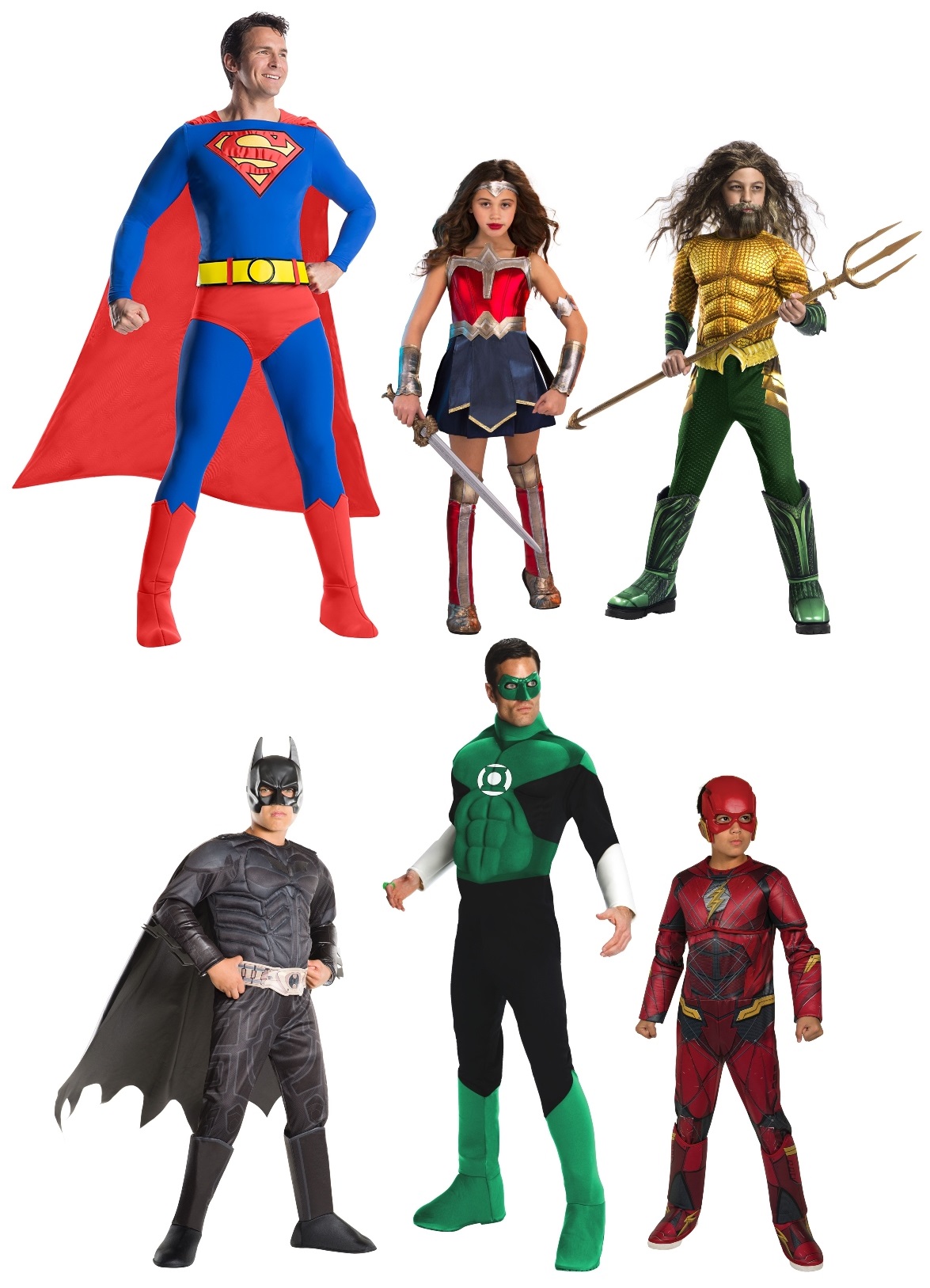 Group Justice League Costumes