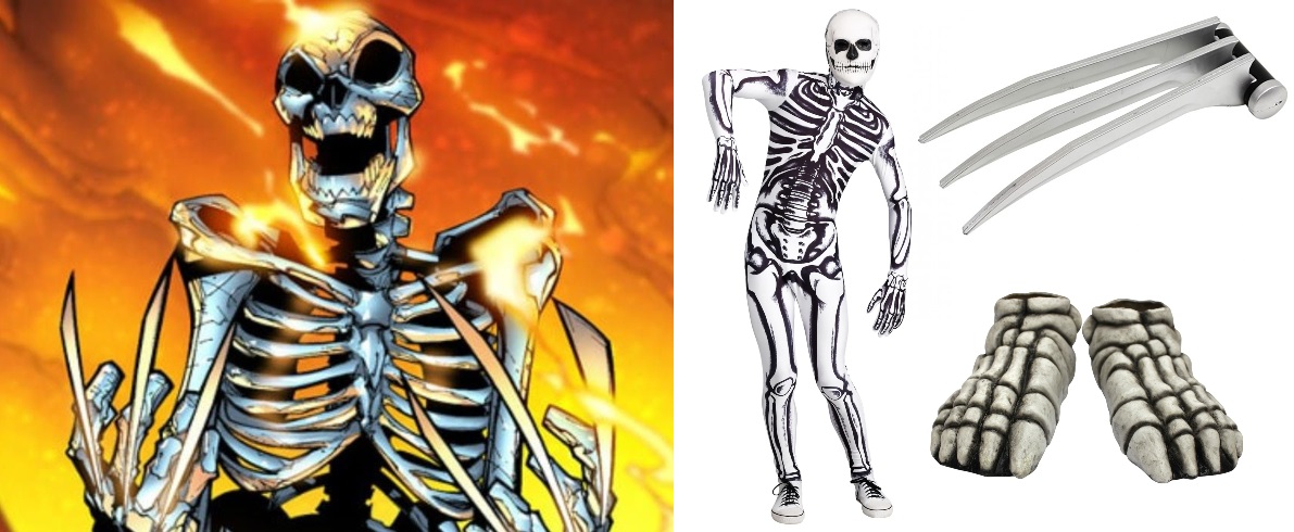 Adamantium Skeleton Costume Idea