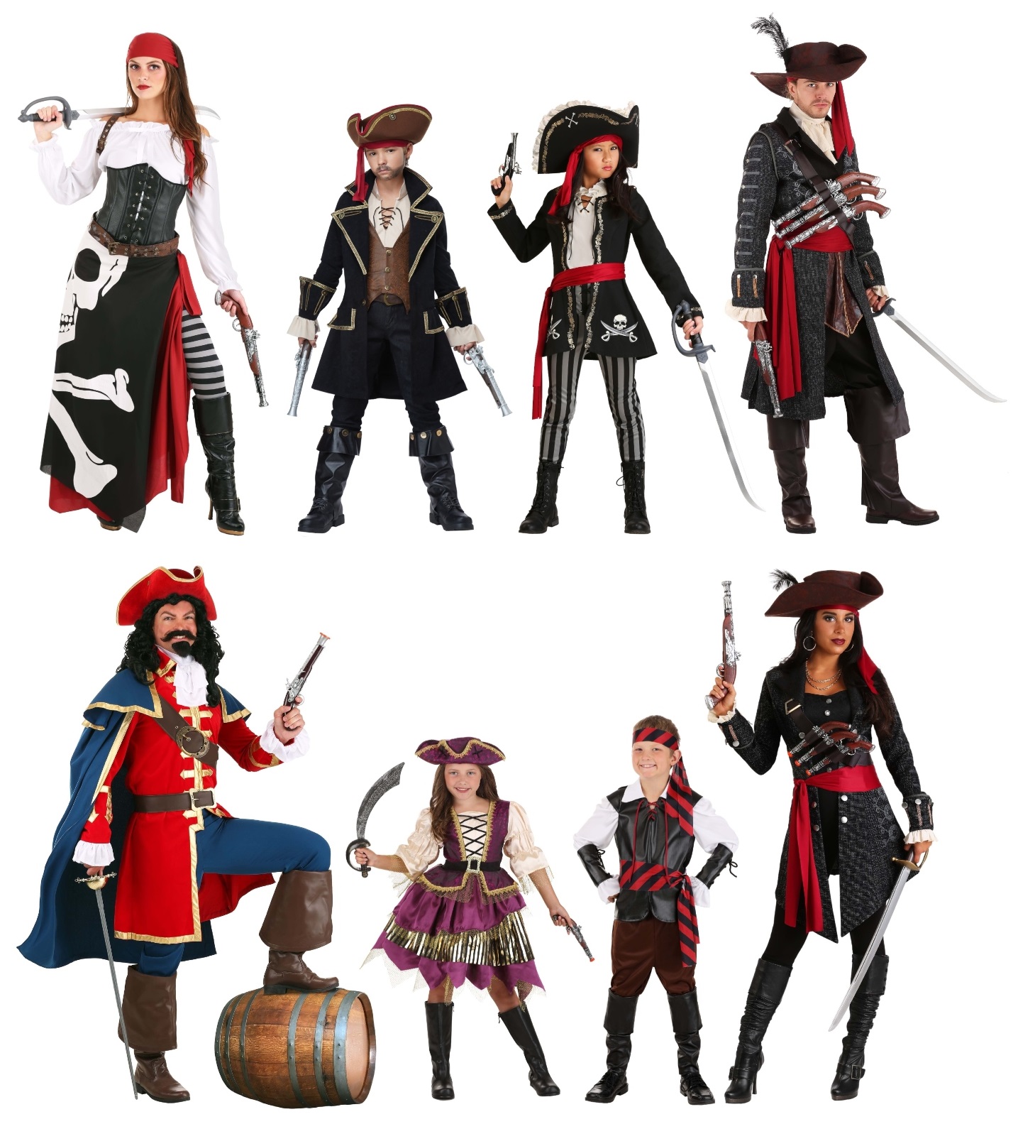 Pirate Group Costumes