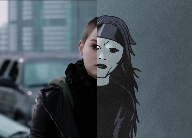 Negasonic Teenage Warhead Comics vs. Movie Comparison