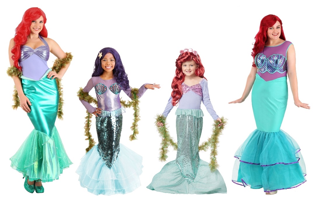 Ariel Halloween Costumes