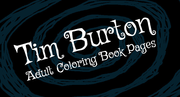 The Nightmare Before Christmas Coloring Book: Tim Burton Coloring