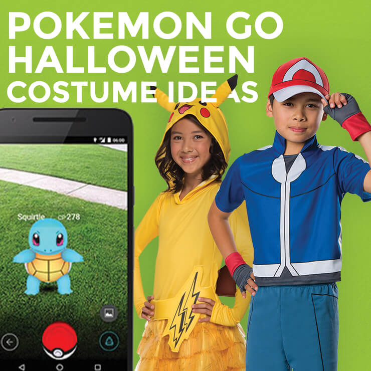 Pokemon GO Costume Ideas for Halloween