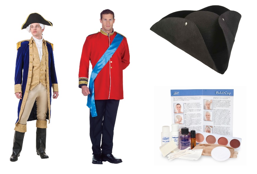 DIY George Washington Halloween Costume