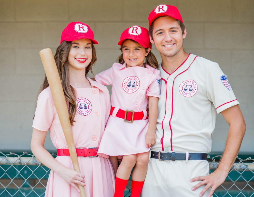 A League of Their Own Family Costumes
