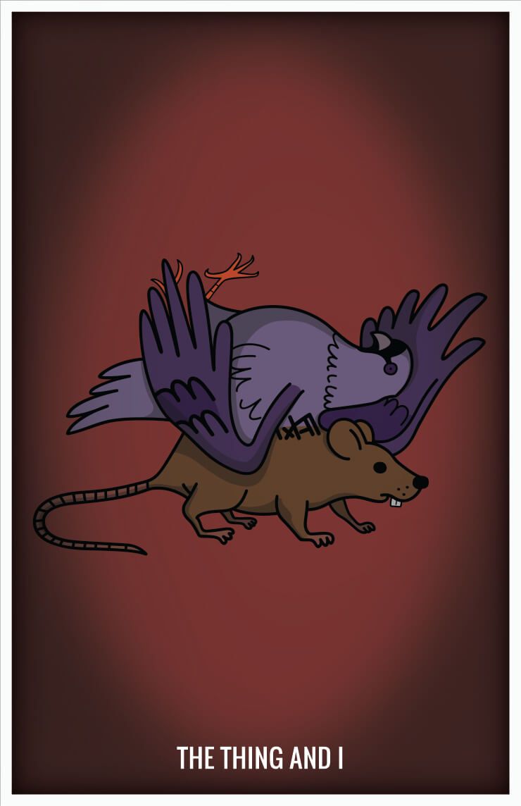 Simpsons pigeon rat