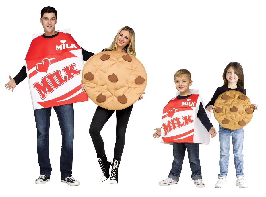Cookies and Milk Costumes