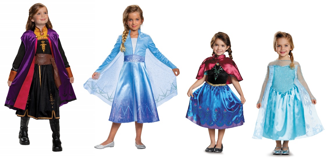 Elsa and Anna Costumes