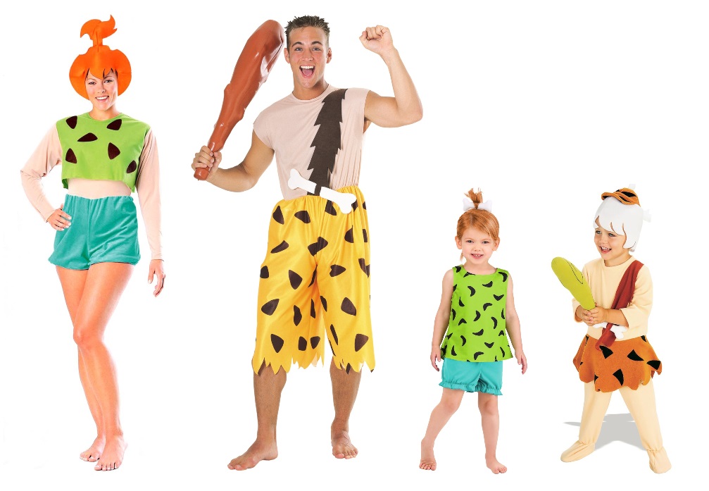 Pebbles and Bamm Bamm Costumes