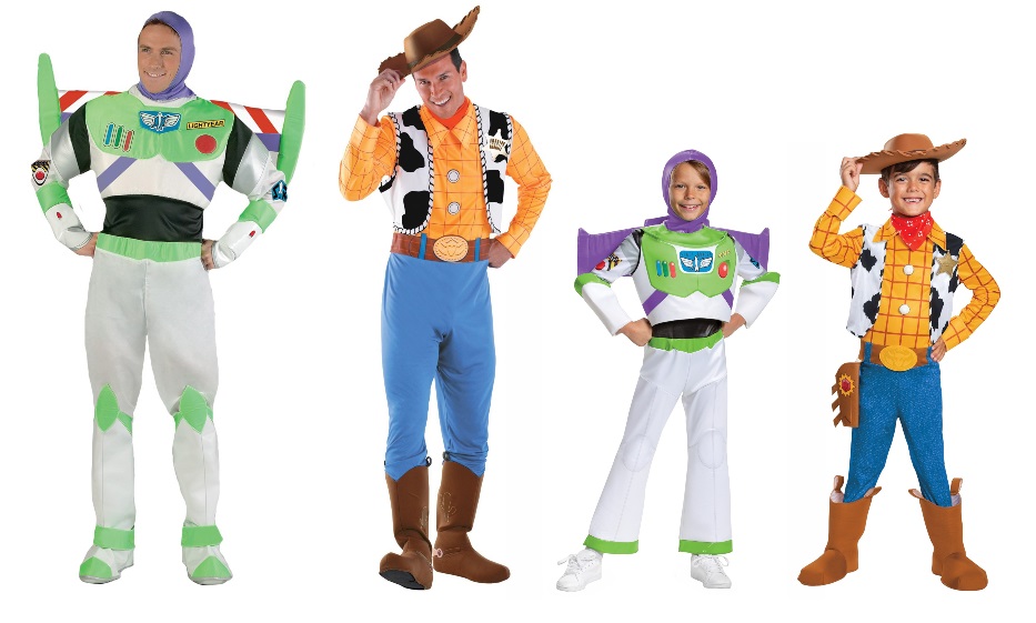 Woody and Buzz Costumes