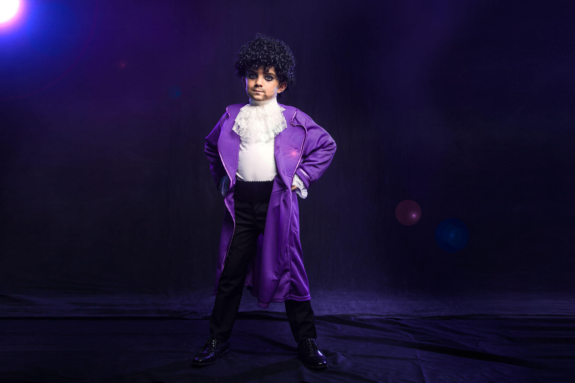 Prince purple rain baby hot sale costume