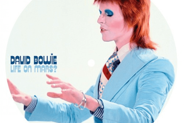 Starman Orange Wig David Bowie Costume Ziggy Stardust Singer Rock Hair  Halloween