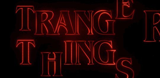 Stranger Things Opening Credits Gif