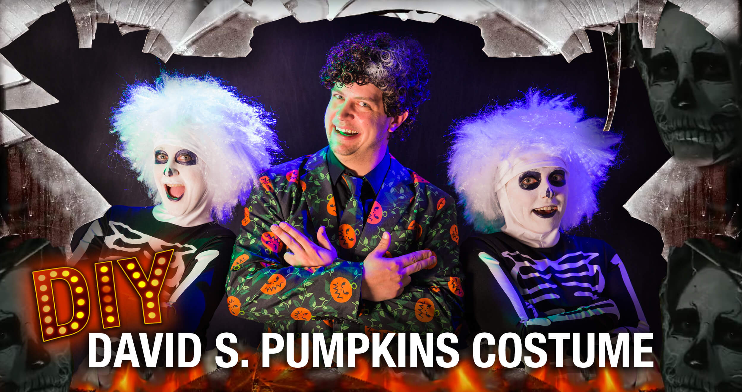 DIY David Pumpkins Halloween Costume HalloweenCostumes Blog