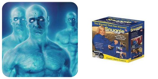 Dr. Manhattan Snuggie