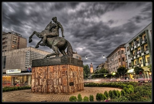 Slavic Veles Statue