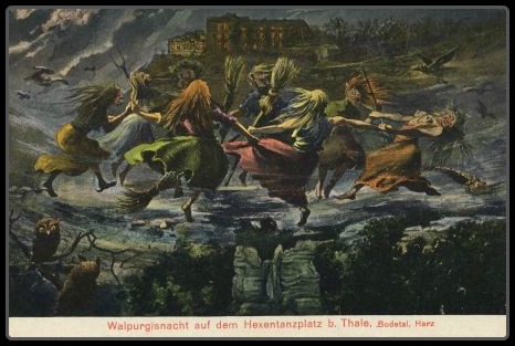 Walpurgisnacht Witch Bonfire