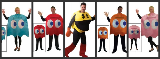 pac man group halloween costume