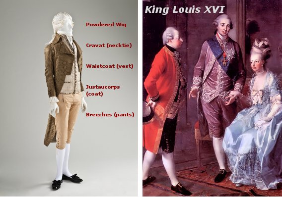 french costumes for men