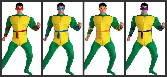 Adult Teenage Mutant Ninja Turtles Costumes