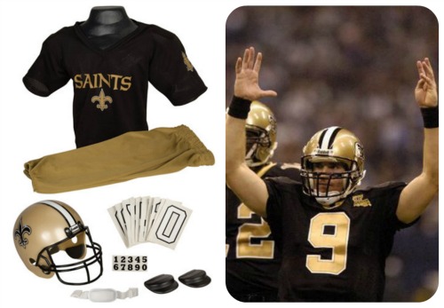 Boys NFL New Orleans Saints Uniform Costume