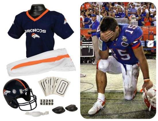 Tim Tebow costume